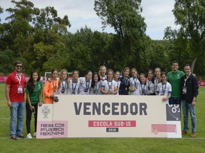 Festa Do Futebol Feminino Reuniu Desporto Escolar E Federacao Portuguesa De Futebol No Jamor Desporto Escolar